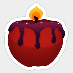 Melting Apple Sticker